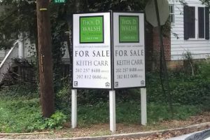 [City] Real Estate Signs post panel outdoor real estate e1679518783537 300x200