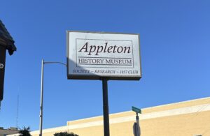 Green Bay Sign Company Appleton Historical Society   pylon sign 2   9 26 2024 300x195